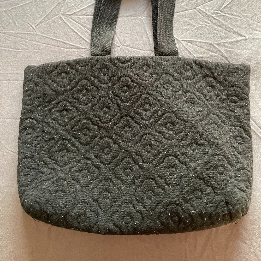 Wild Fable Quilted Floral Midi Tote Handbag